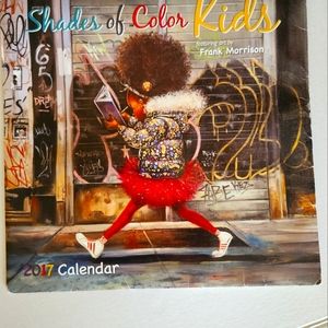 Shades of Color 2017 kids-girls Calendar